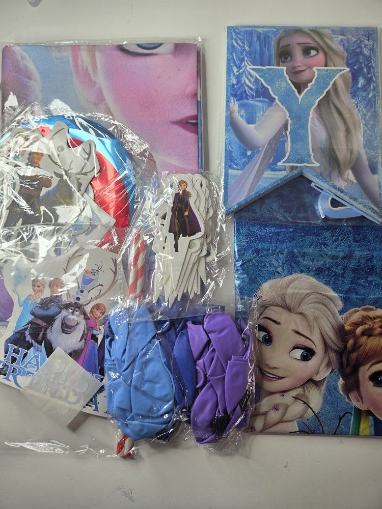 Frozen Birthday Party Supplies 