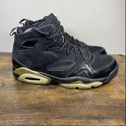 Jordan Flight Club 91 Black Metallic Gold