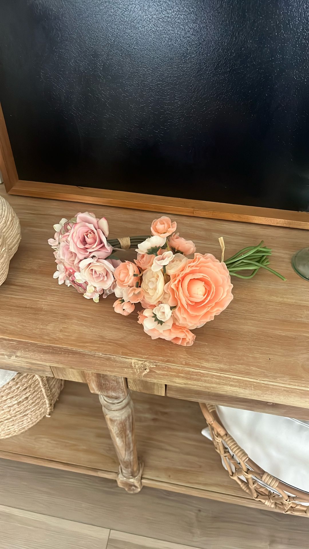 2 Sets Of Flower Bouquets $7