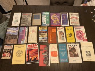 1990’s Pamphlets, Maps, And Brochures 