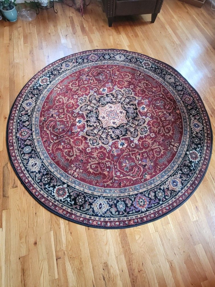 Multi Design Round Rug