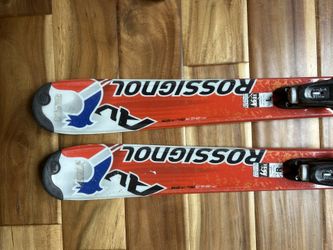 Rossignol Kids Skis; Bindings And Poles