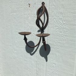 Iron Candle Holder