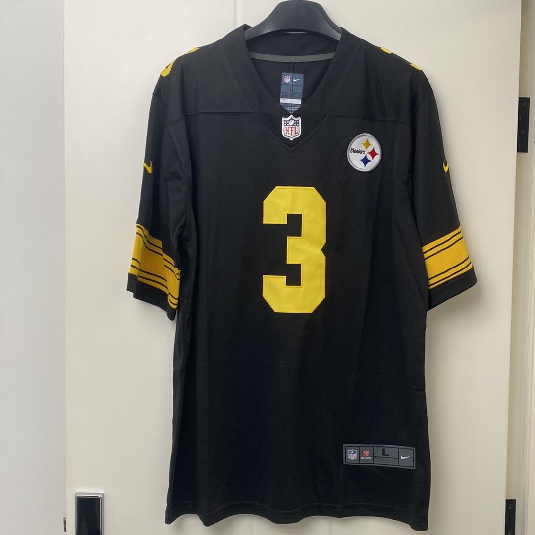 Pittsburgh Steelers Russell Wilson #3 Jersey Black 