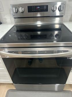 LG electric range