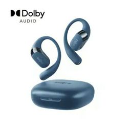 Shokz Open Fit 2 Plus With Dolby Audio Bluetooth NC Stone Blue Headphones 