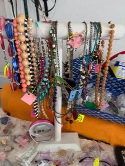 Mixed Lot of Beaded and Chain Necklaces take all for $35