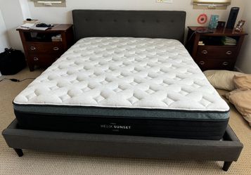 🛏️ CALIFORNIA KING hybrid Pillowtop Cooling Plush Mattress - Like New 