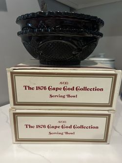 4 Avon 1876 Cape Cod Serving Bowls