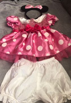 Minnie Mouse costume 6-12 mos $10.00 firm