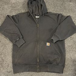 Vintage Carhartt  Zip Up Sweater