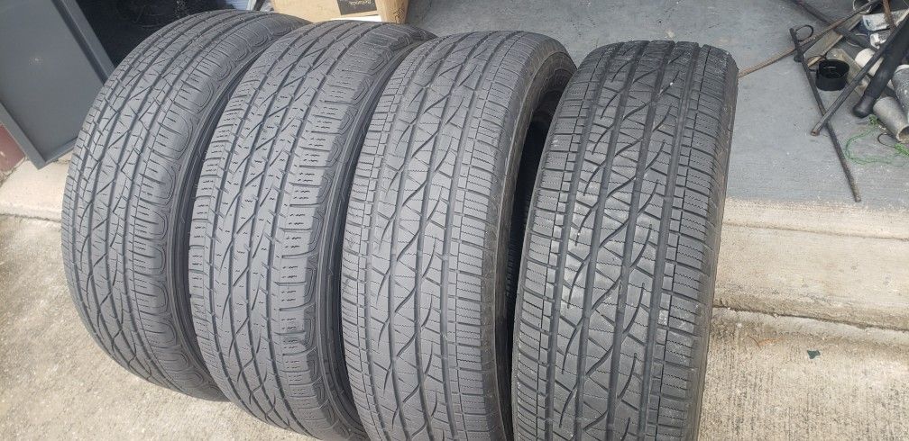 Set Tires Firestone 225/65/R17 Good Condition Muy Buen Estado Is