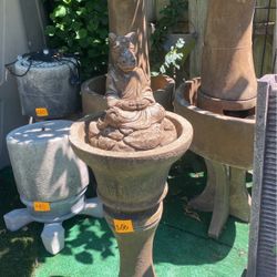 Hippo Concrete Water Fountain 
