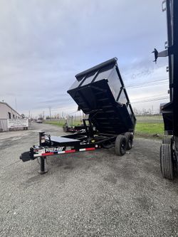 7x16 4ft Sides Tophat Trailer