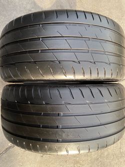 Two 245-40-18 Bridgestone Potenza Adrenaline semi slicks