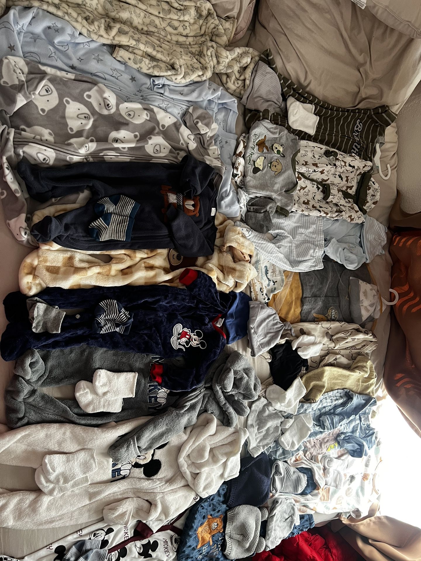 Bundle Of Baby Boy Clothes 