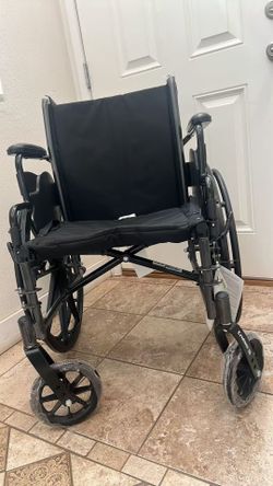 McKesson Wheelchair 350 lbs. Weight Capacity 20 Inch Seat Width