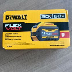 Dewalt Battery. Flexvolt. 9.0