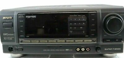 Aiwa AV-X120 Digital Audio System Surround Receiver 160 watt No Remote