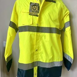 Occunomix LUX-TJR ANSI Class 3 Hi-Viz Rain Jacket