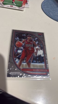 Allen Iverson Panini Prizm USA Basketball Card