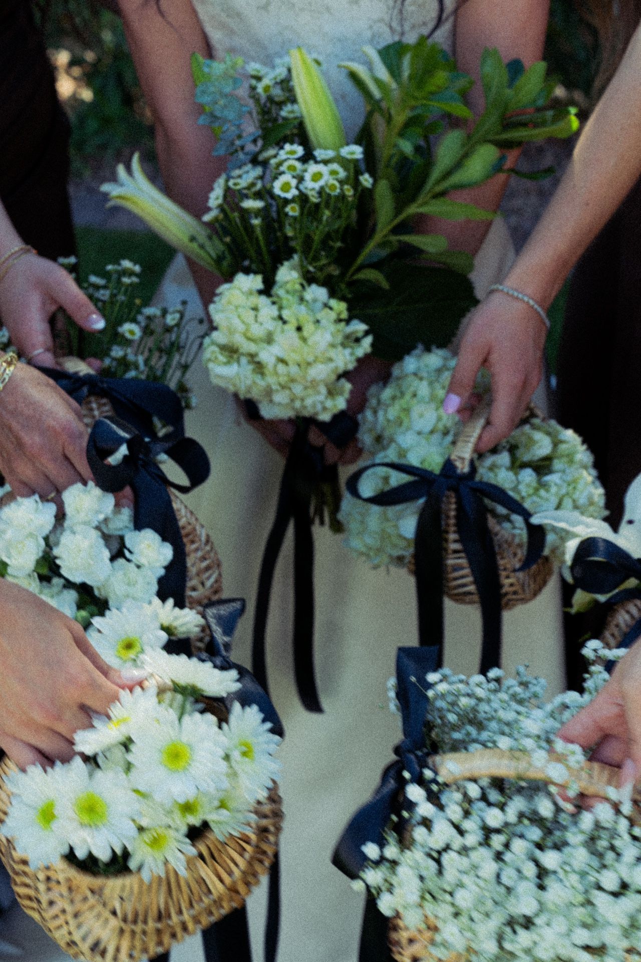 Bridesmaid/flower Girl Baskets