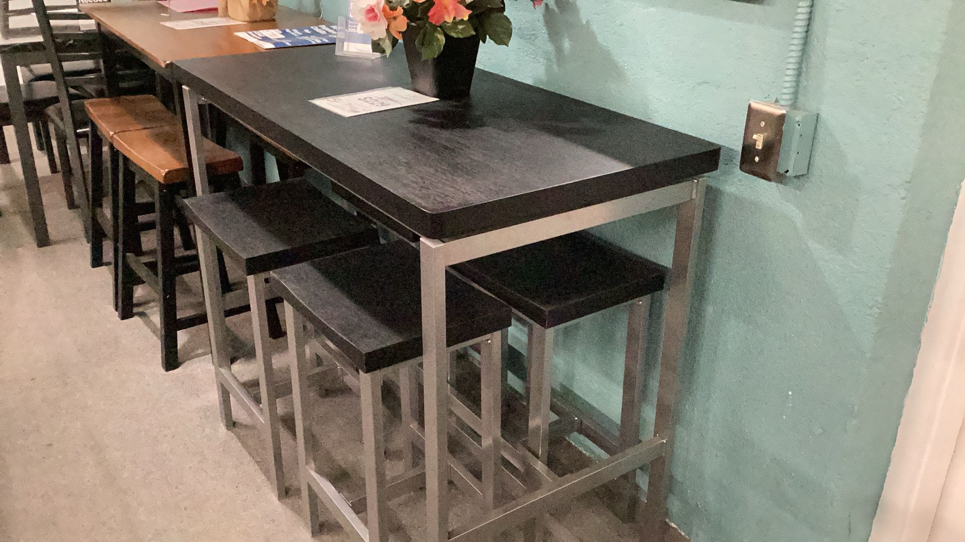 Table With Stools 
