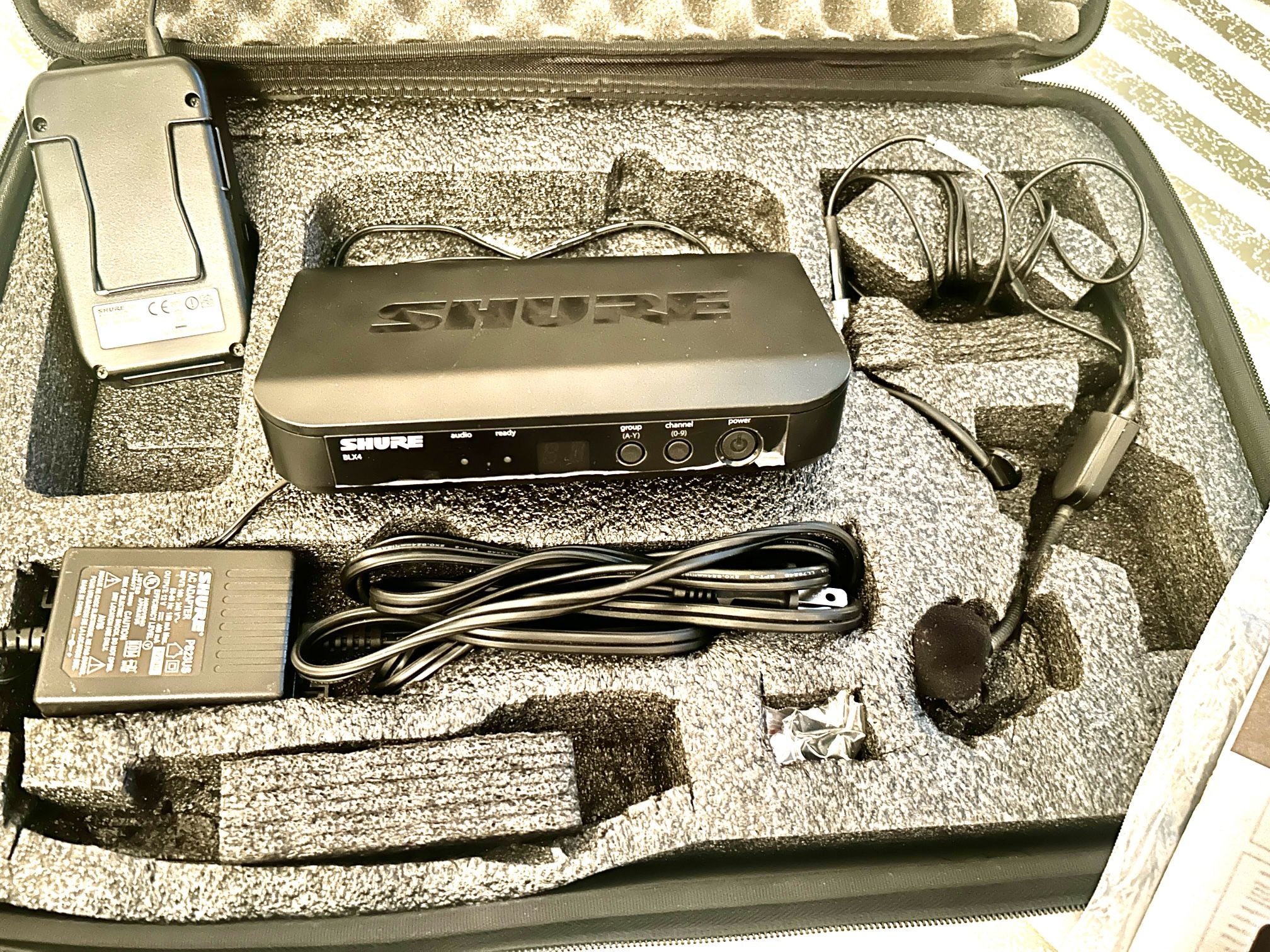Microphone Shure Wireless BLX 4 Headset