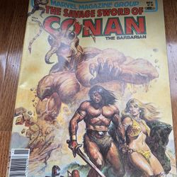 The Savage Sword Of Conan Comic