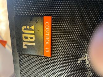 Pair of JBL control 10