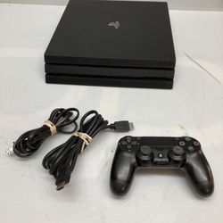 Sony PlayStation 4 Pro Ps4 1 TB Console Cub-7215B W/ Controller 