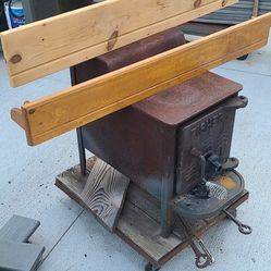 Pine Wood Wall Shelves  Both For $15