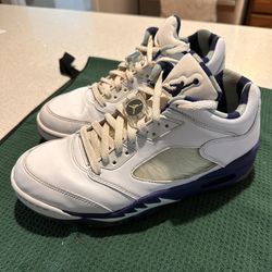 Jordan 5 Retro Low Golf - White - Size 9.5 