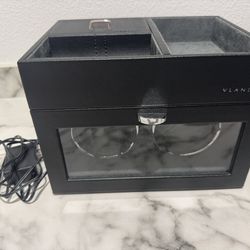Luxury Double Watch Winder + Storage Case (Vlando) – LED + Drawer