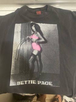 Vintage Bettie Page Fashion Victim Shirt