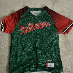 2024 Mexican Heritage Dodgers Jersey Size XL