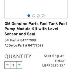 Chevy  5.3 Fuel Pump 