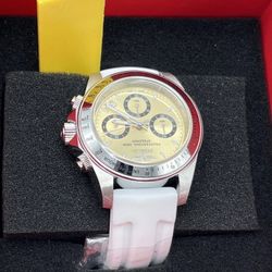 Invicta Speedway Men's Watch 40mm White (50487) Brands New 200m Water Resistant 