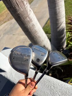 King Cobra Wood Set of 3, 5, 7 Graphite Shafts