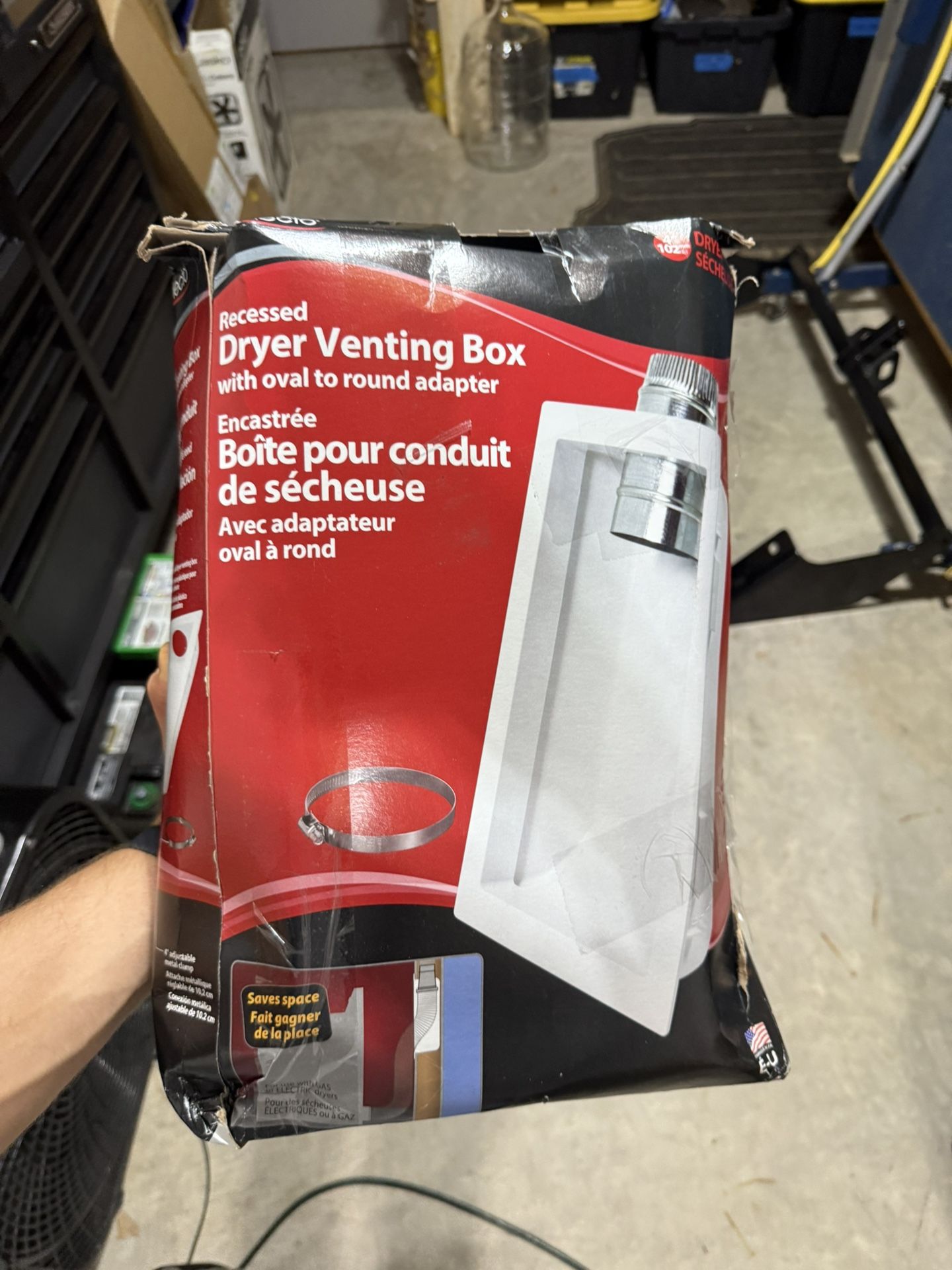 Brand New Dryer Vent Box