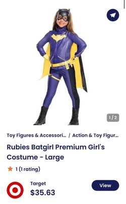 Rubies Batgirl Premium Girl's Costume