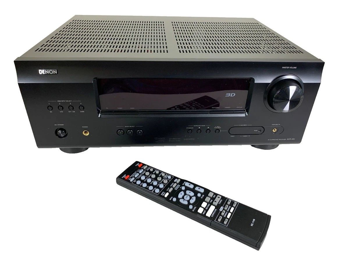 Denon Home Sound System & AVR-391 5.1 Receiver