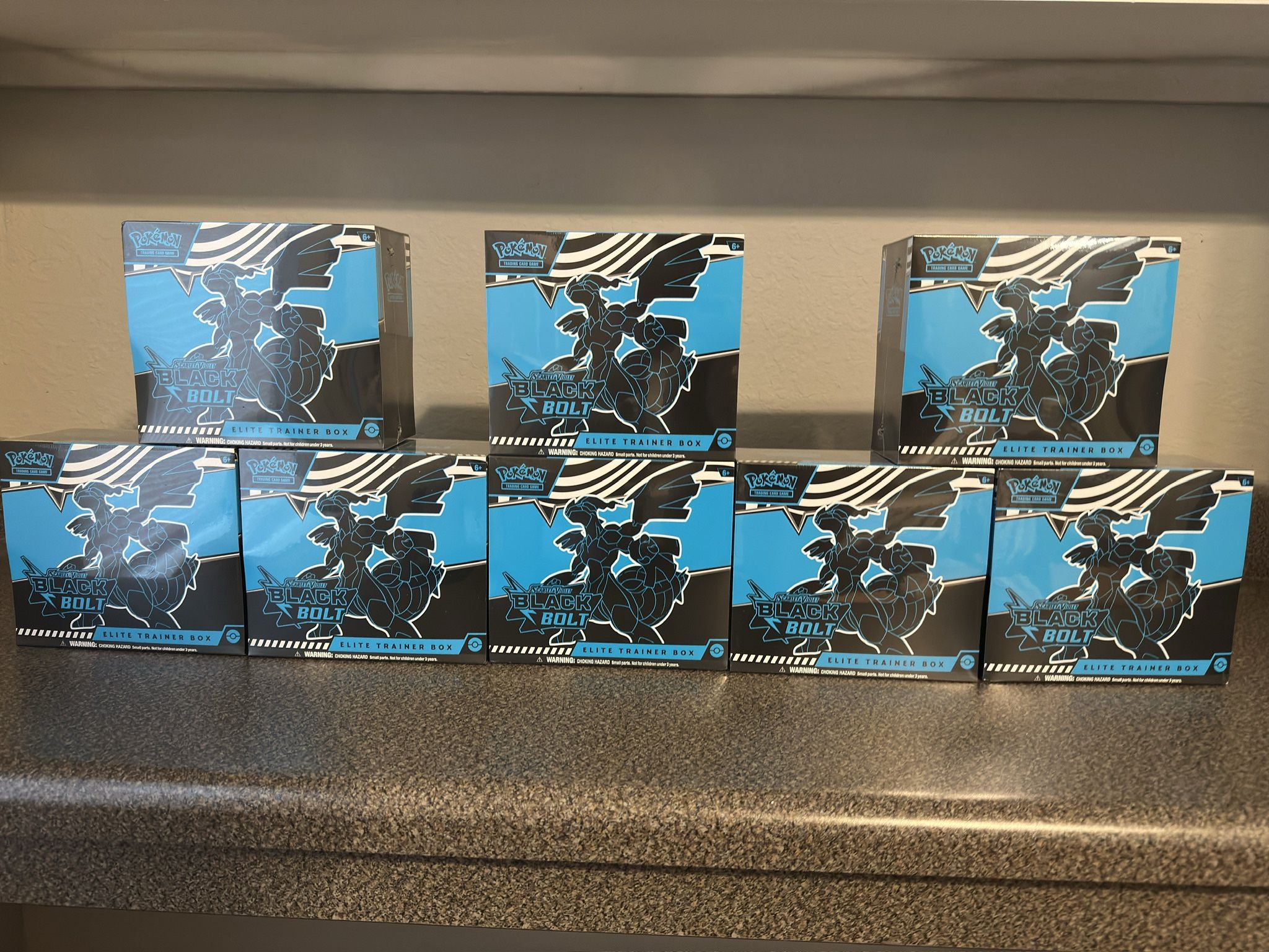 black bolt white flare etbs lot