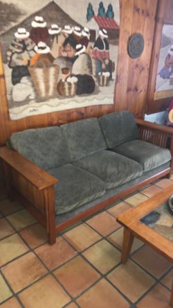 Bassett Microfiber Sofa bed