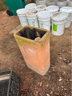 Free clay chimney flute