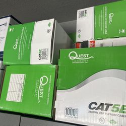 Quest Cat5e Cable 5500 Feet Of It 