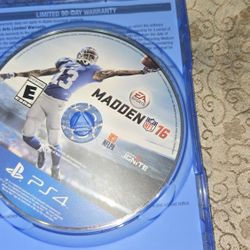 MADDEN 16 PS4