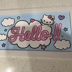 Hello Kitty Framed Wall Art