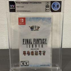 Final Fantasy I-VI Collection Pixel Remaster ESRB - WATA 9.8 A++