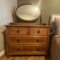 Dresser Qtr. Sawn Tiger Oak  GORGEOUS!